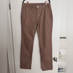 Bonobos Men’s Light Brown Slim Straight Chino Pant 33/34